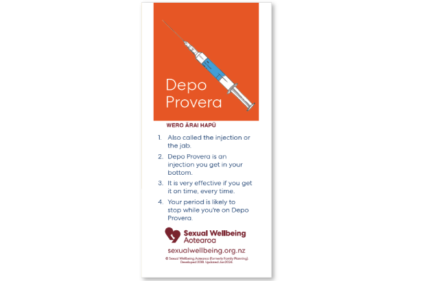 Image - Depo Provera pamphlet cover image