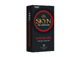 SKYN Intense Feel Condoms Background Removed image
