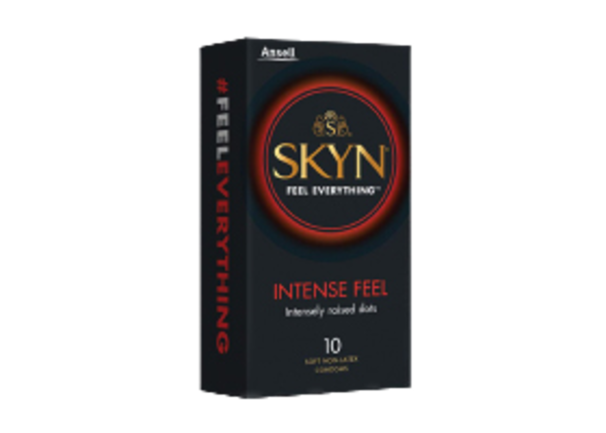 SKYN Intense Feel Condoms Background Removed