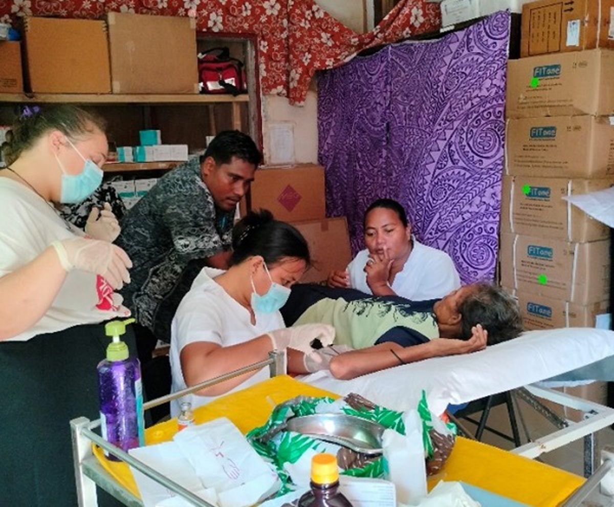 Image of Kiribati nurse training course