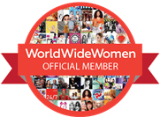 World Wide Women member badge