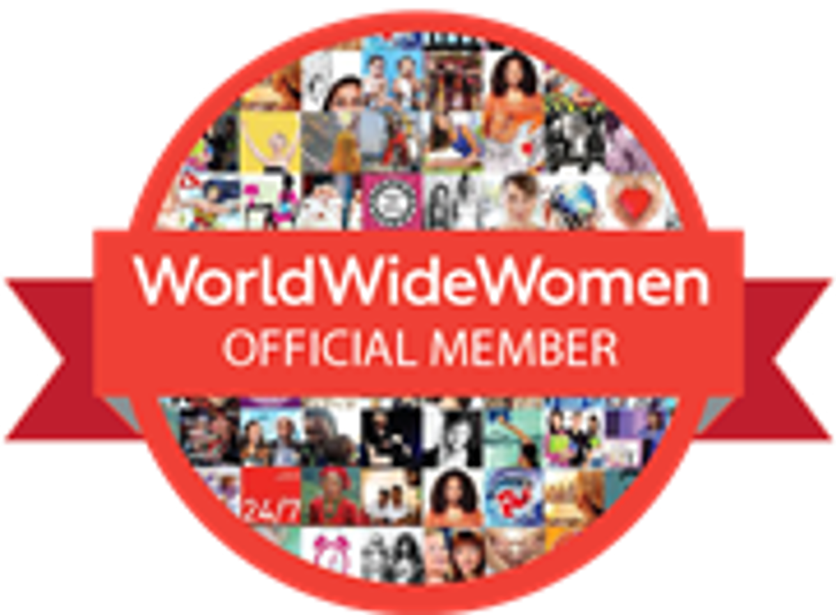 World Wide Women member badge