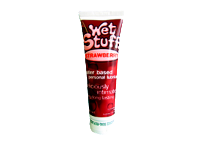 Wet Stuff Lube Strawberry Background Removed image