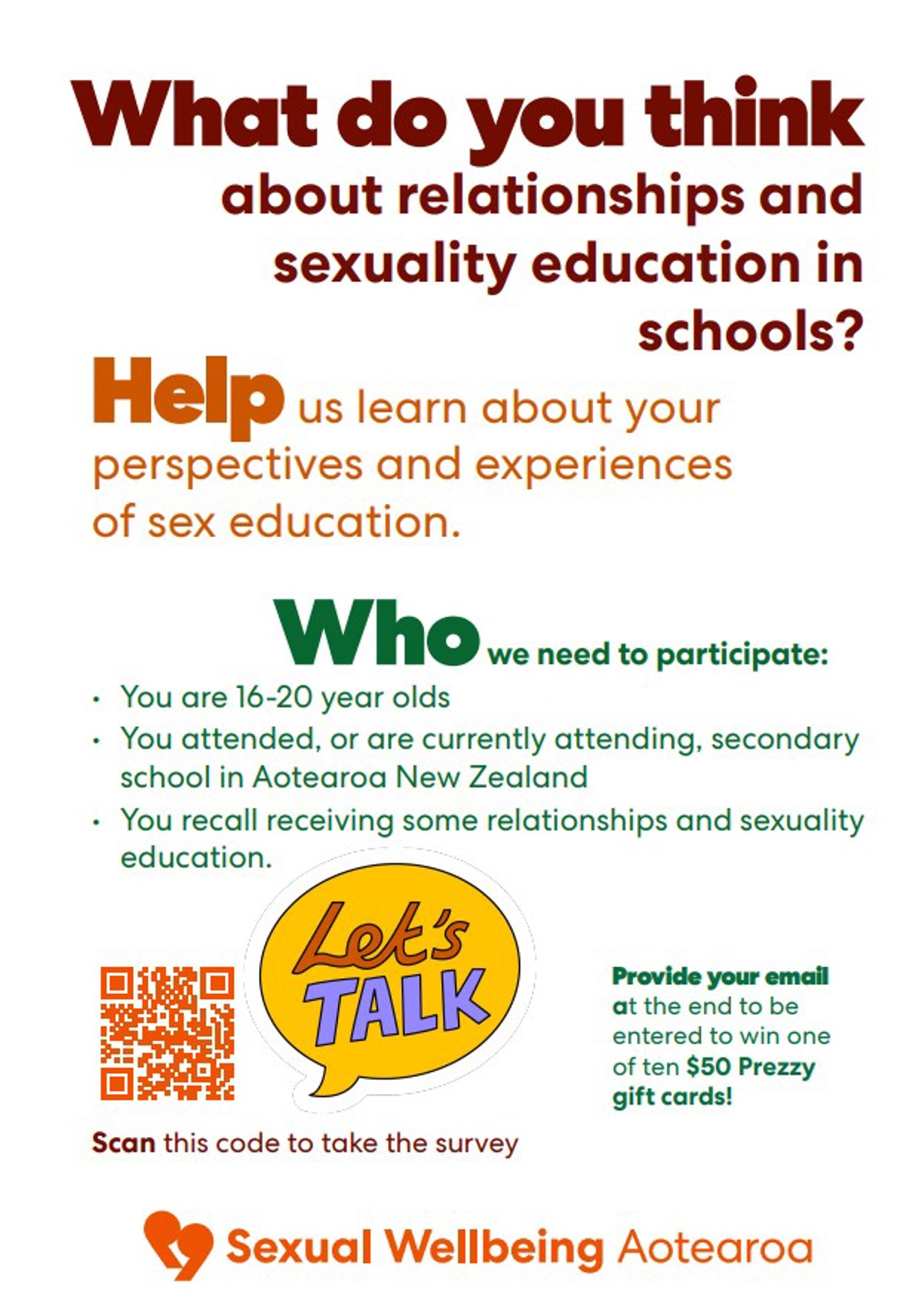 Youth RSE survey 2024 poster plain image